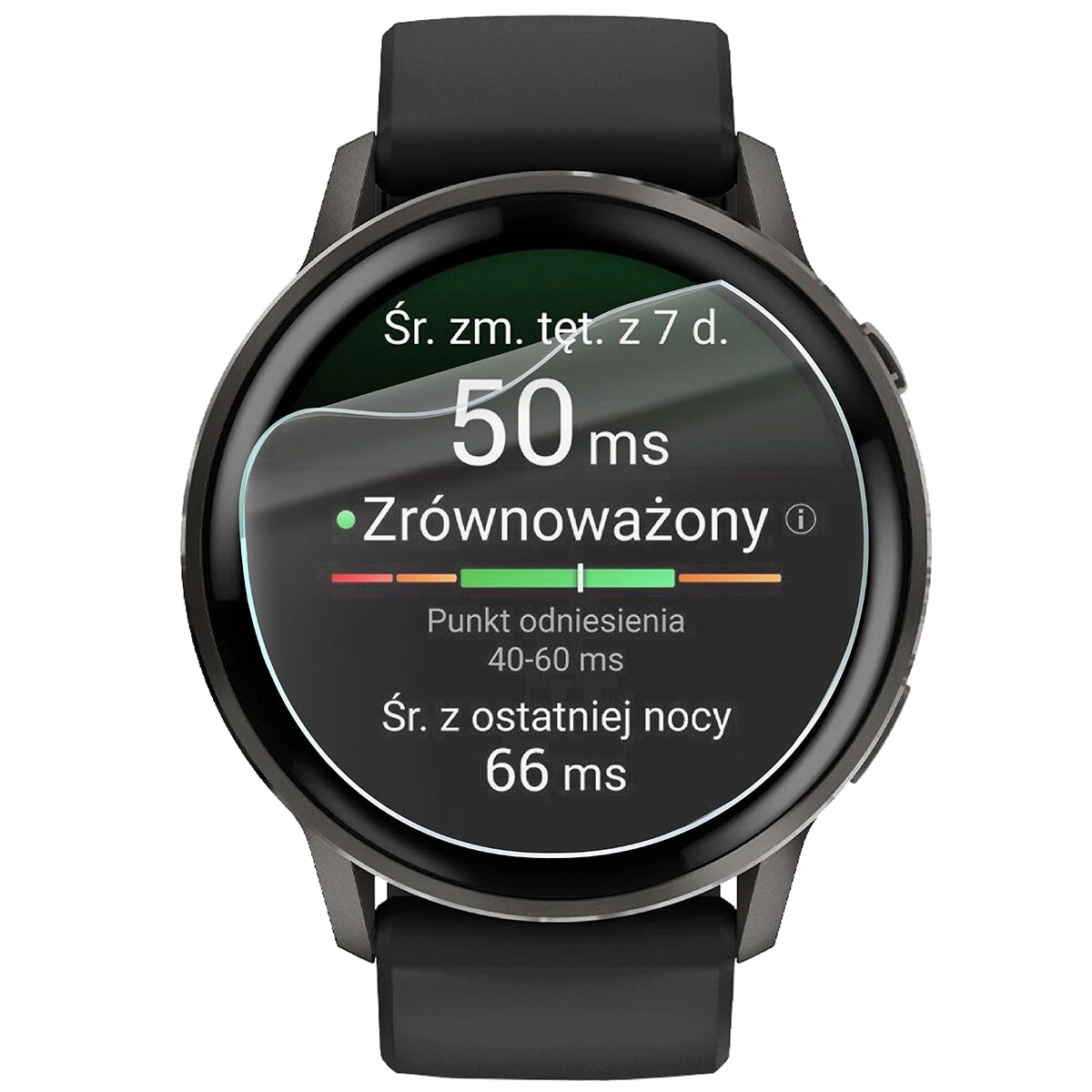 Hydrogel Folie für den Bildschirm für Garmin Venu 4 41 mm, Bizon Watch Film Hydrogel Duo, 2 Stück