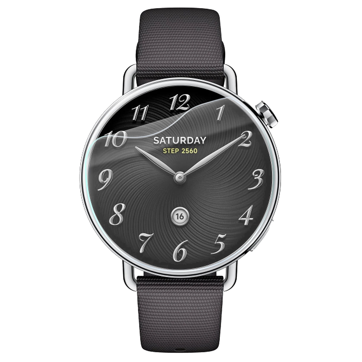 Hydrogel Folie für den Bildschirm für Xiaomi Watch S4 41 mm, Bizon Watch Film Hydrogel Duo, 2 Stück