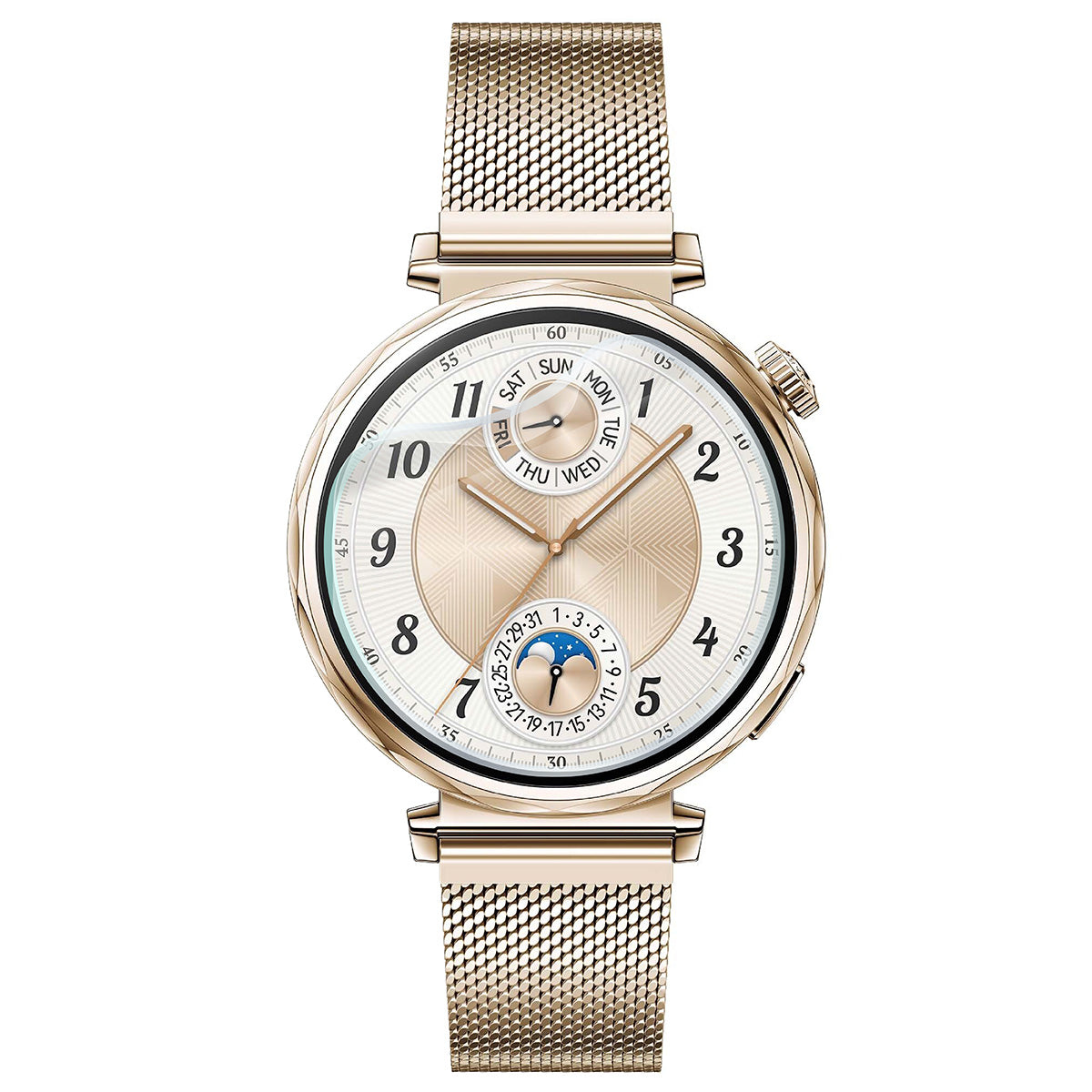 Hydrogel Folie für den Bildschirm für Huawei Watch GT 5 41 mm, Bizon Watch Film Hydrogel Duo, 2 Stück