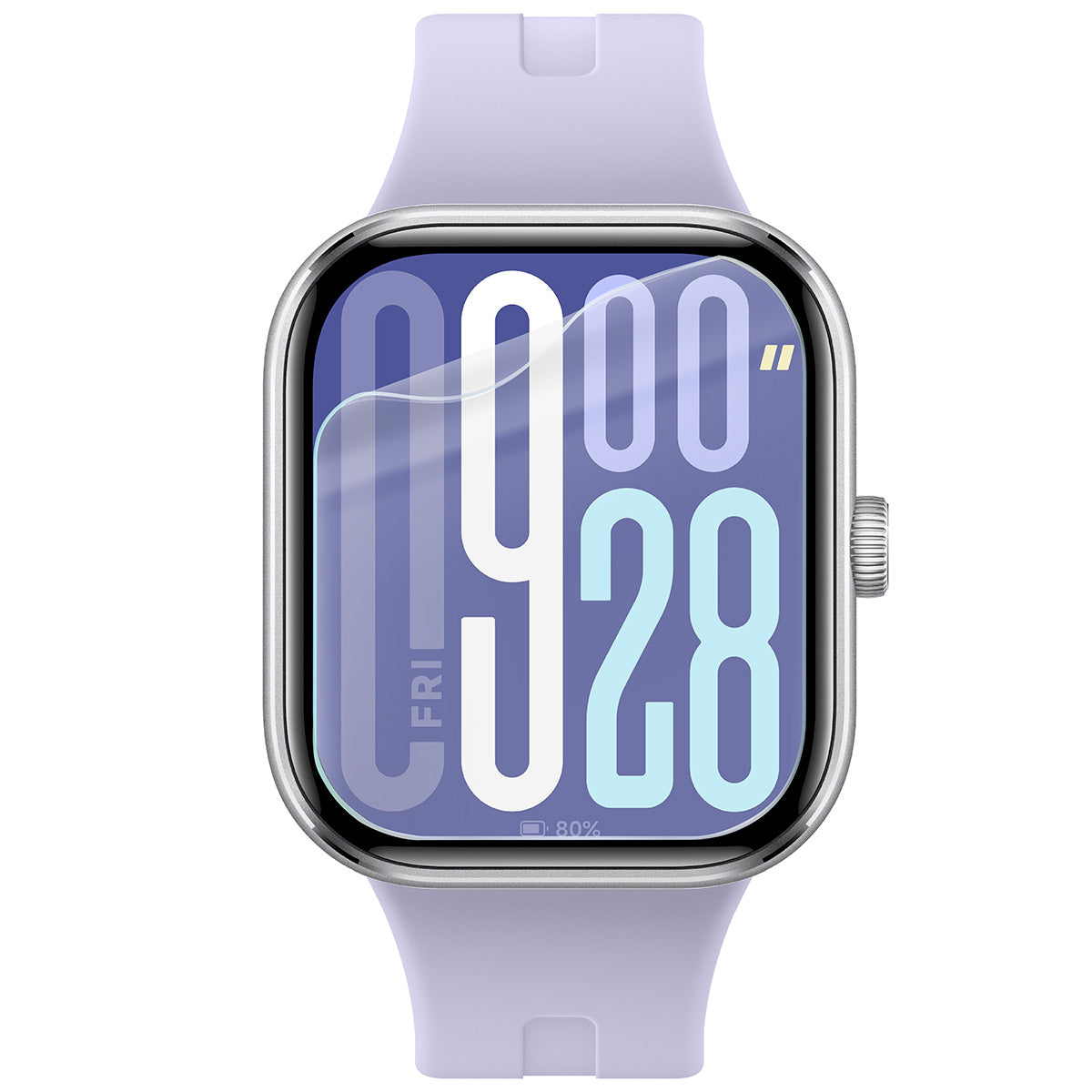 Hydrogel Folie für den Bildschirm für Xiaomi Redmi Watch 5, Bizon Watch Film Hydrogel Duo, 2 Stück