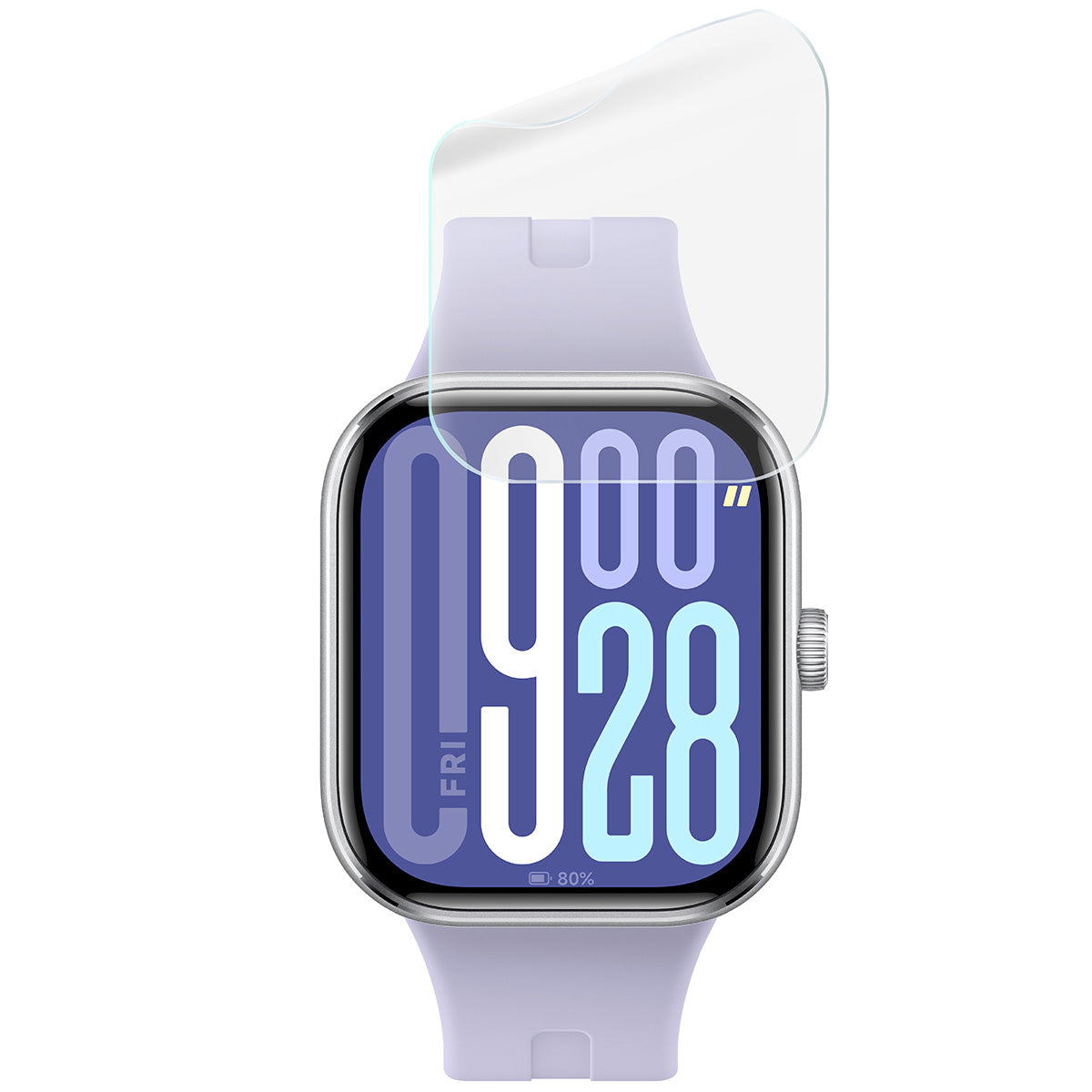 Hydrogel Folie für den Bildschirm für Xiaomi Redmi Watch 5, Bizon Watch Film Hydrogel Duo, 2 Stück