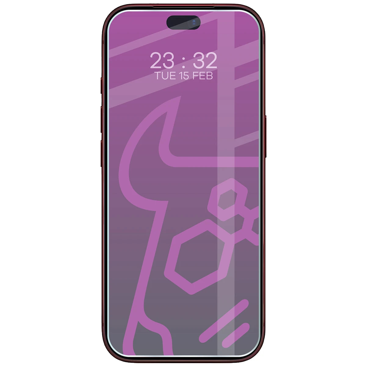 Flexibles Hybridglas für iPhone 18 Pro Max, Bizon Hybrid Mule (3/4)