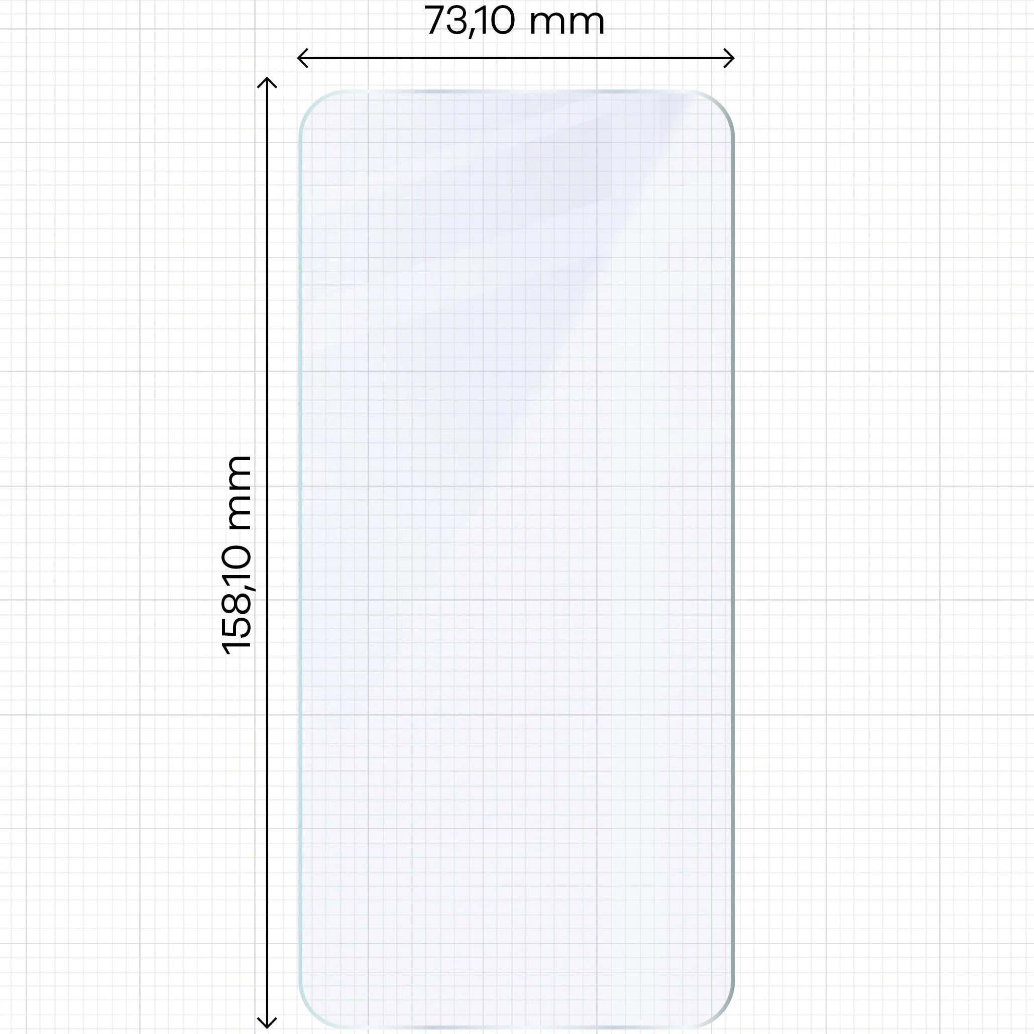 Flexibles Hybridglas für Galaxy A37 5G, Bizon Hybrid Mule