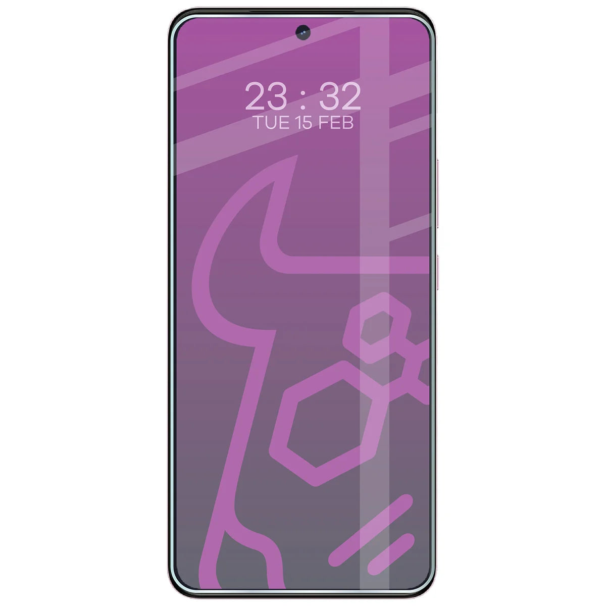 Flexibles Hybridglas für Vivo V70 Lite 5G, Bizon Hybrid Mule (3/4)