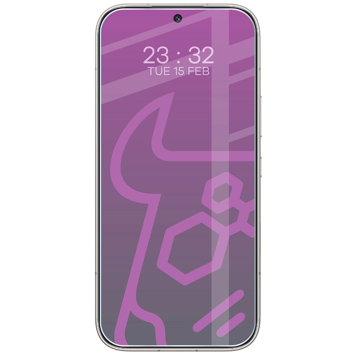 Flexibles Hybridglas für Honor 600 Pro 5G, Bizon Hybrid Mule Duo, 2 Stück