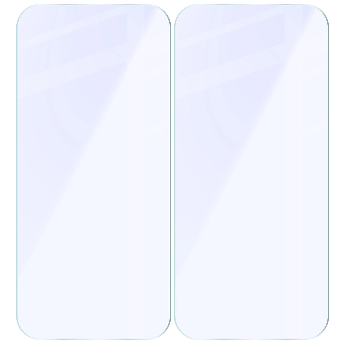 Flexibles Hybridglas für Honor 600 Pro 5G, Bizon Hybrid Mule Duo, 2 Stück