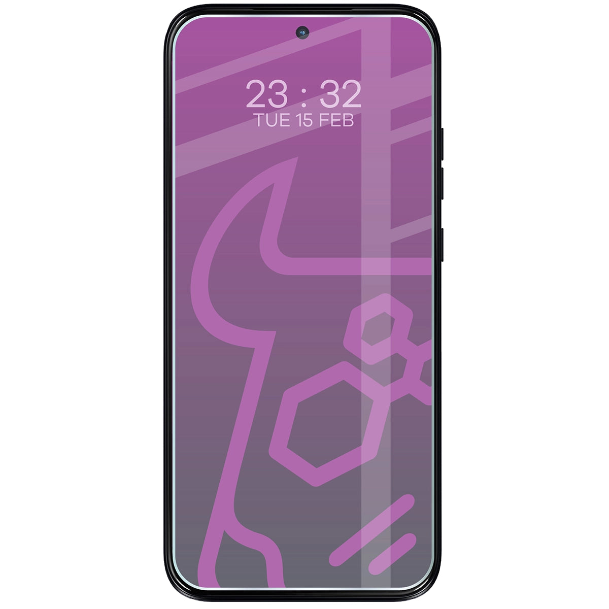 Flexibles Hybridglas für Motorola Moto G87 5G, Bizon Hybrid Mule Duo, 2 Stück