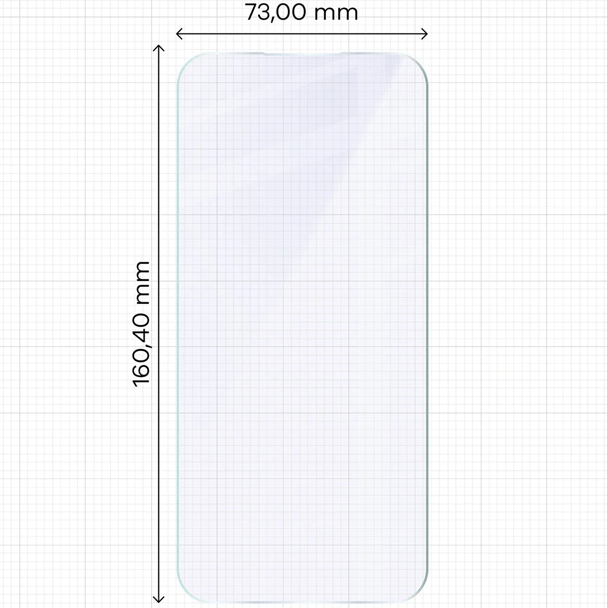 Flexibles Hybridglas für Nothing Phone (4a), Bizon Hybrid Mule Duo, 2 Stück