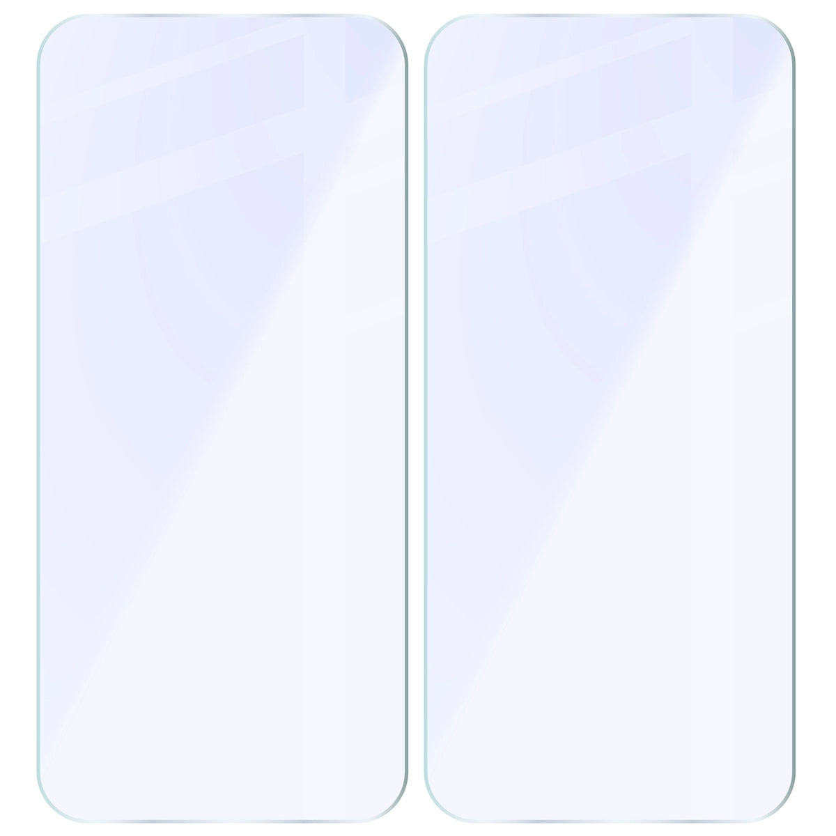 Flexibles Hybridglas für OnePlus Nord 6, Bizon Hybrid Mule Duo, 2 Stück