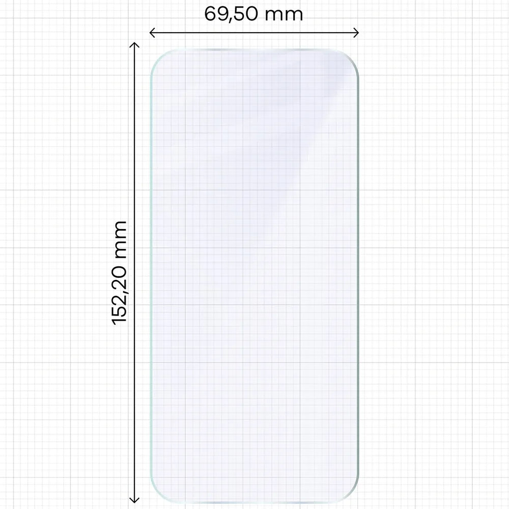 Flexibles Hybridglas für OPPO Find X10, Bizon Hybrid Mule Duo, 2 Stück (2/4)