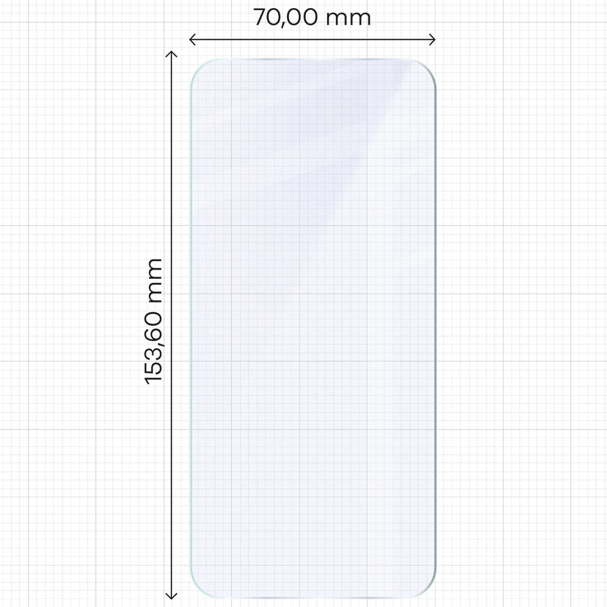 Flexibles Hybridglas für Realme 16 5G, Bizon Hybrid Mule Duo, 2 Stück