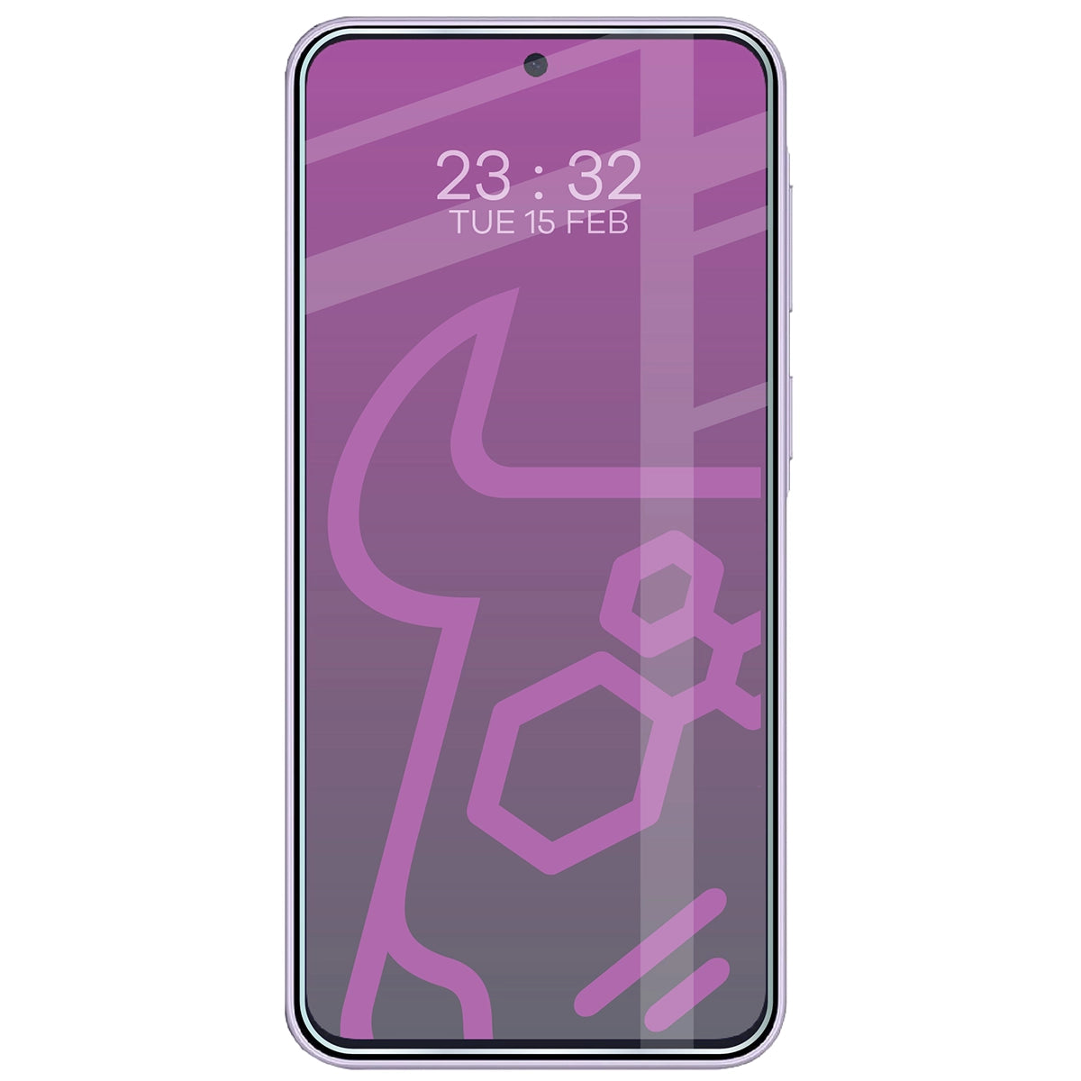 Flexibles Hybridglas für Galaxy A27 5G, Bizon Hybrid Mule Duo, 2 Stück