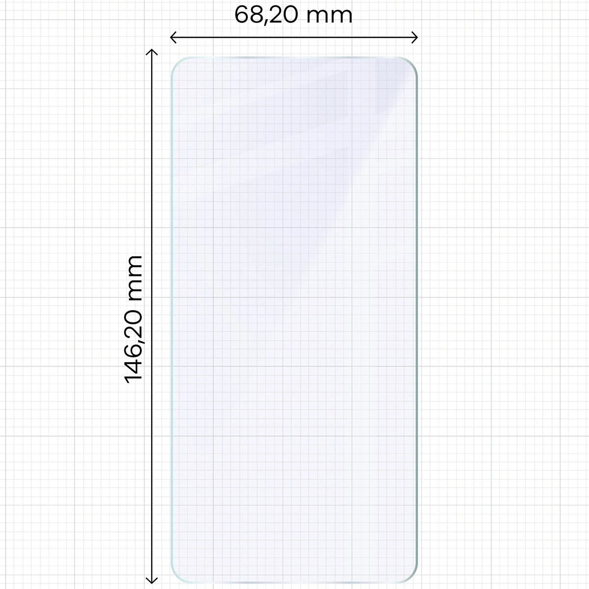 Flexibles Hybridglas für Galaxy S26, Bizon Hybrid Mule Duo, 2 Stück