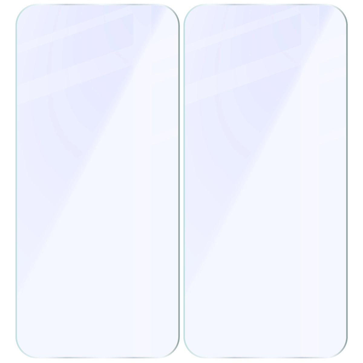 Flexibles Hybridglas für Vivo X300 FE, Bizon Hybrid Mule Duo, 2 Stück