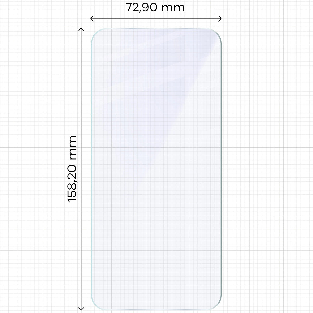 Flexibles Hybridglas für Xiaomi 17T Pro, Bizon Hybrid Mule Duo, 2 Stück