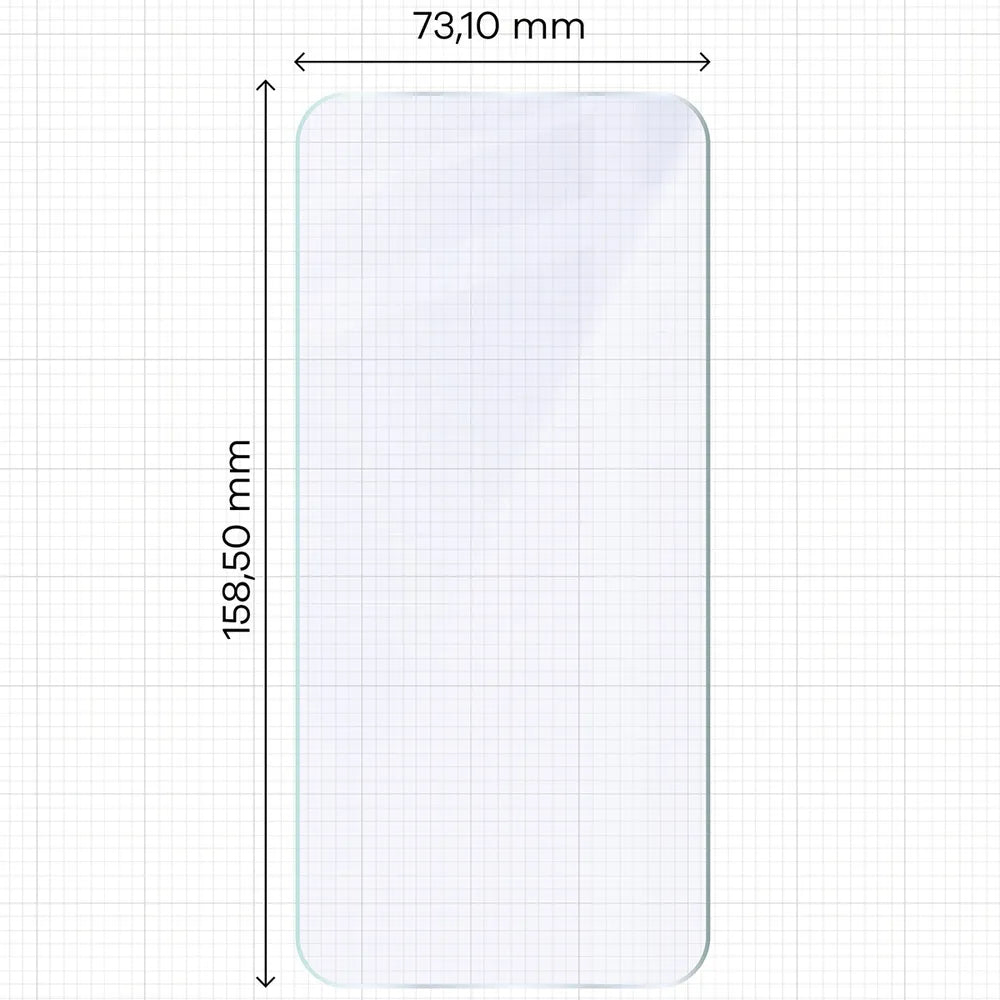Flexibles Hybridglas für Xiaomi Redmi Note 17 Pro 5G, Bizon Hybrid Mule Duo, 2 Stück (2/4)