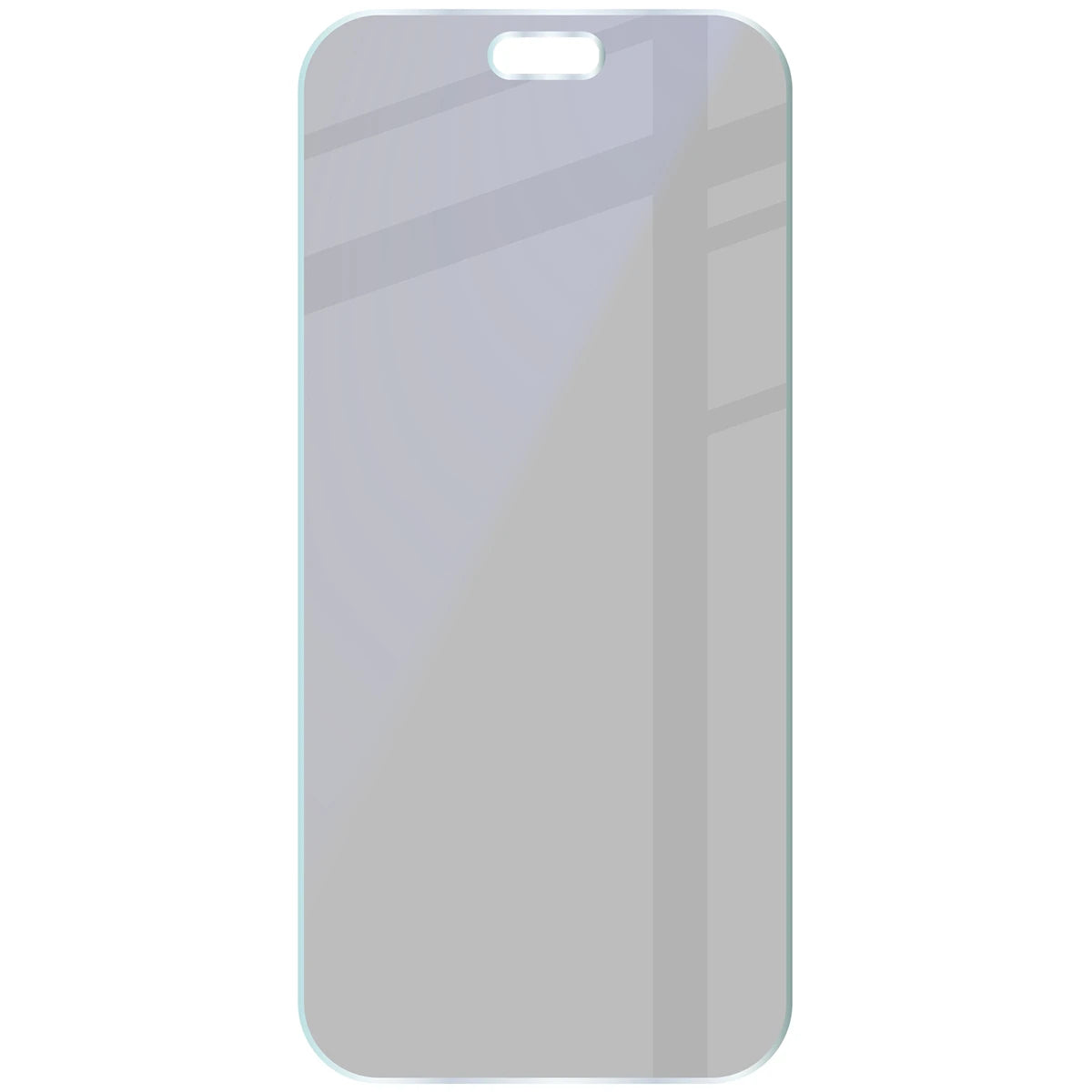 Hybridglas mit Privatschutzfilter für iPhone 18 Pro Max, Bizon Hybrid Shadow, Matt (4/6)