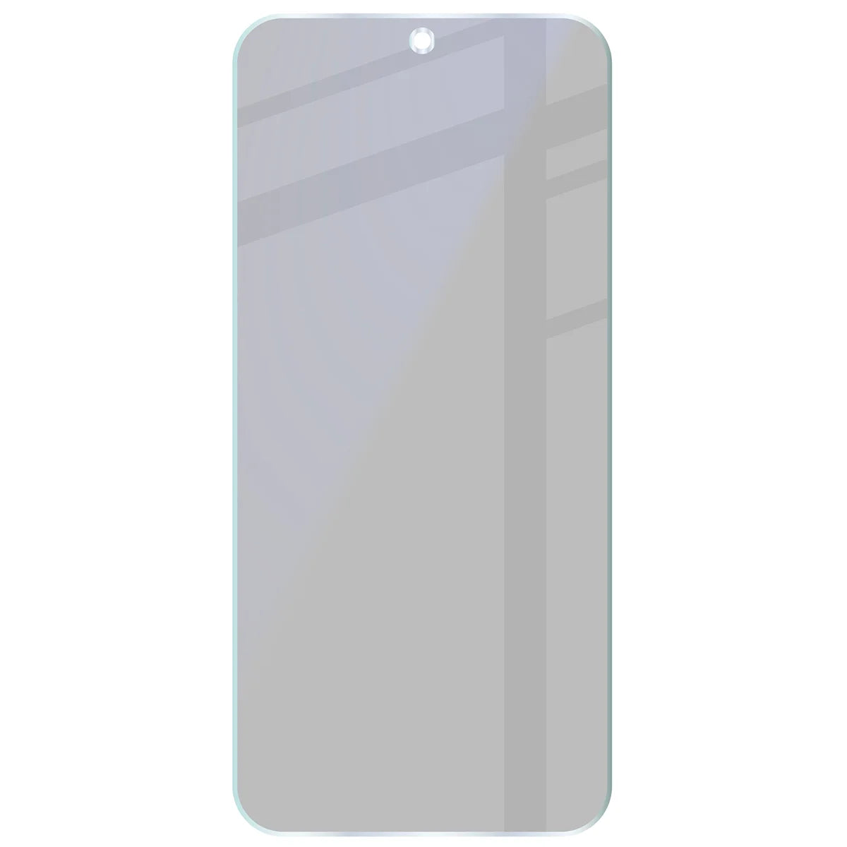 Hybridglas mit Privatschutzfilter für Motorola Moto G87 5G, Bizon Hybrid Shadow, Matt