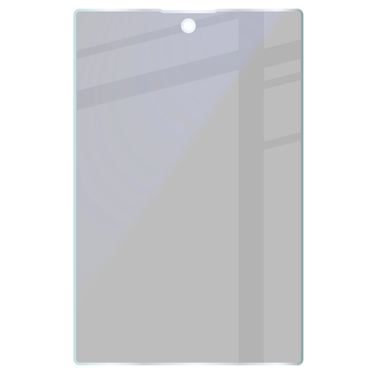 Hybridglas mit Privatschutzfilter für Galaxy Z Fold8, Bizon Hybrid Shadow, Matt