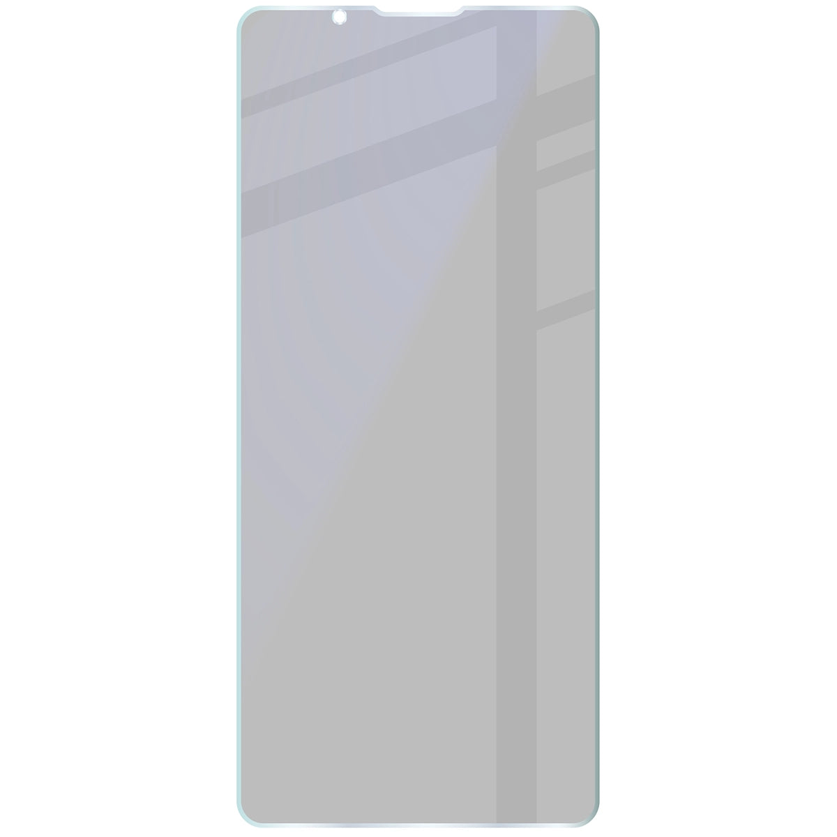Hybridglas mit Privatschutzfilter für Sony Xperia 1 VIII, Bizon Hybrid Shadow, Matt