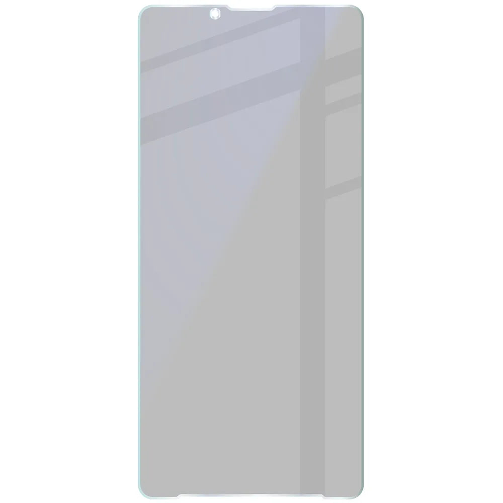 Hybridglas mit Privatschutzfilter für Sony Xperia 10 VIII, Bizon Hybrid Shadow, Matt (4/6)
