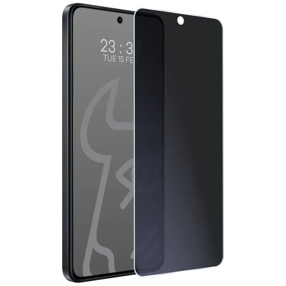 Hybridglas mit Privatschutzfilter für Vivo V70 Lite 5G, Bizon Hybrid Shadow, Matt (5/6)