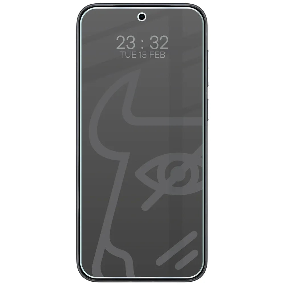 Hybridglas mit Privatschutzfilter für Vivo X500 Pro, Bizon Hybrid Shadow, Matt (3/6)