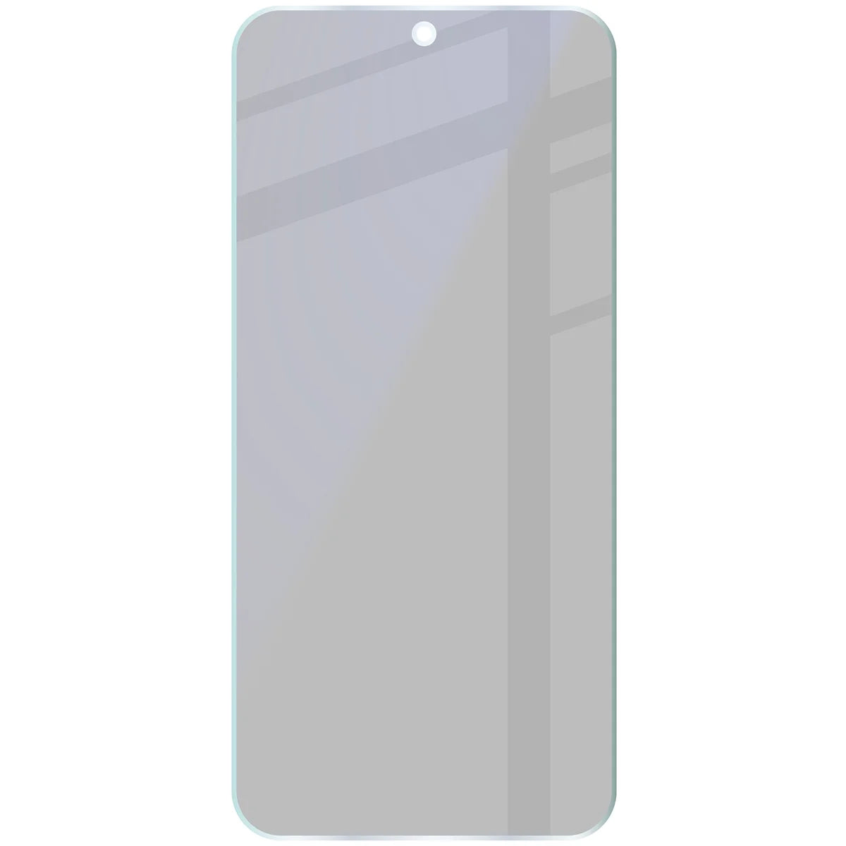 Hybridglas mit Privatschutzfilter für Xiaomi 17T Pro, Bizon Hybrid Shadow, Matt