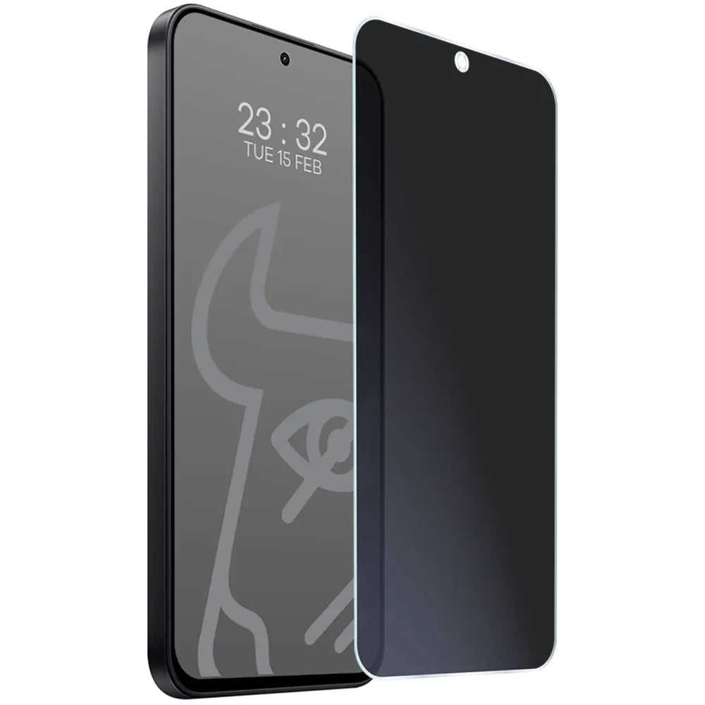 Hybridglas mit Privatschutzfilter für Xiaomi Redmi Note 17 4G/5G, Bizon Hybrid Shadow, Matt (5/6)