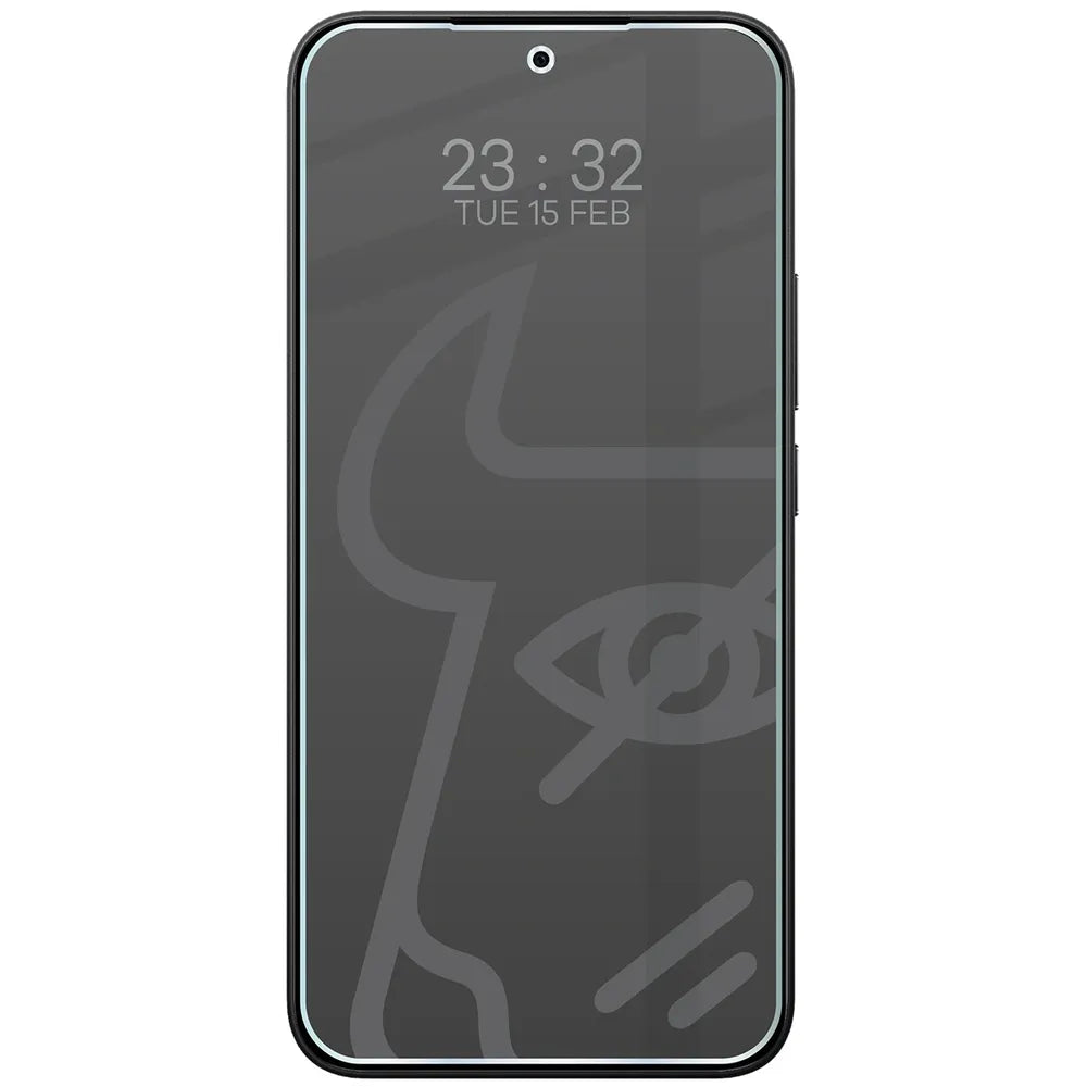 Hybridglas mit Privatschutzfilter für Xiaomi Redmi Note 17 Pro 5G, Bizon Hybrid Shadow, Matt (3/6)
