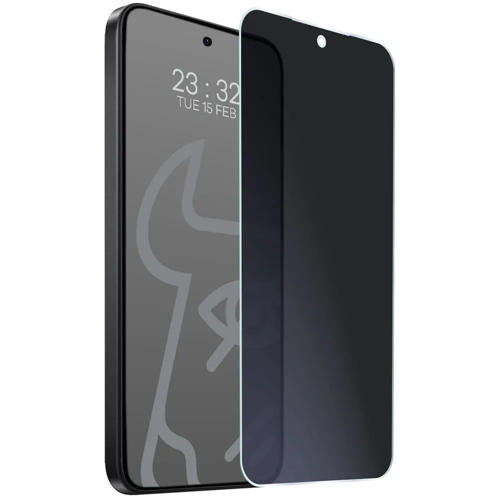 Hybridglas mit Privatschutzfilter für Xiaomi Redmi Note 17 Pro 5G, Bizon Hybrid Shadow, Matt (5/6)