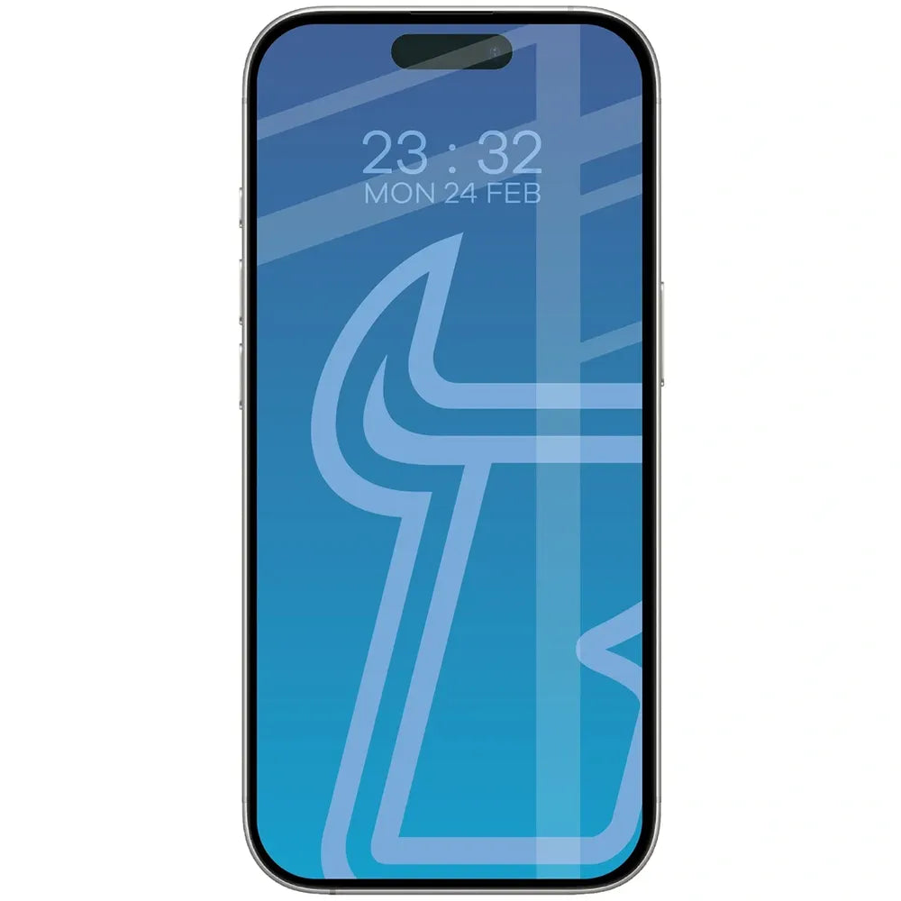 Handyhülle mit Magnetring + gehärtetem Glas für iPhone 18 Pro / 17 Pro, Bizon MatteO Pack, Getönt-Orange (8/9)