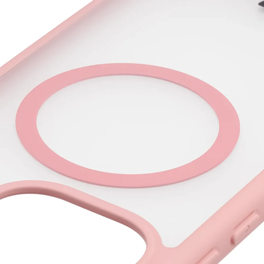 Handyhülle mit Magnetring + gehärtetem Glas für Xiaomi Redmi Note 17 Pro 5G, Bizon MatteO Pack, Getönt-Hellrosa (4/9)