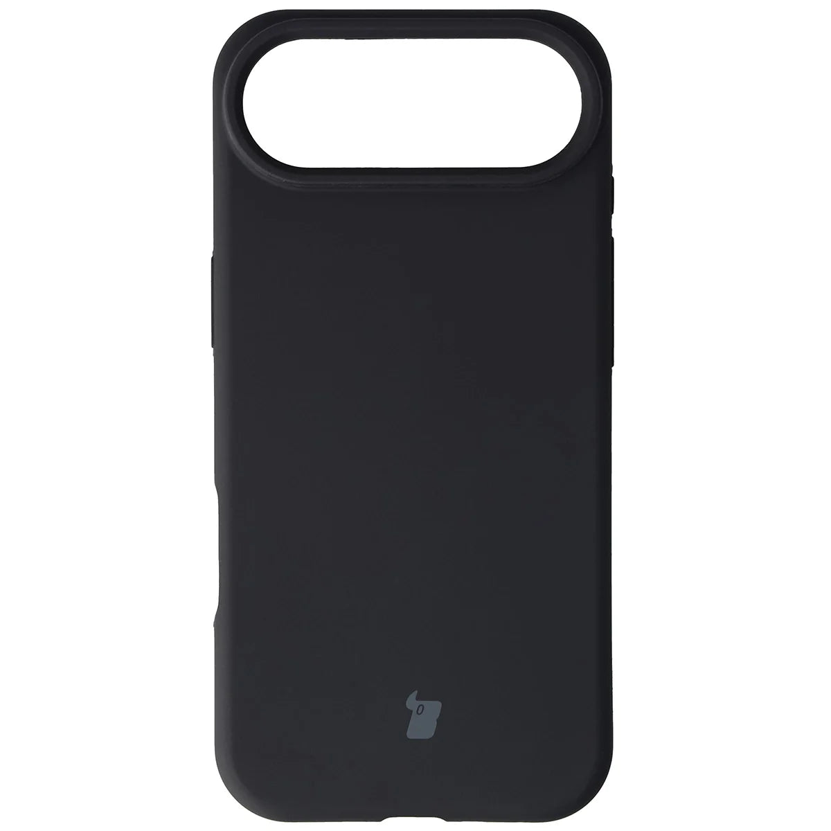 Silikon Handyhülle für iPhone Air, Bizon Soft Case, Schwarz
