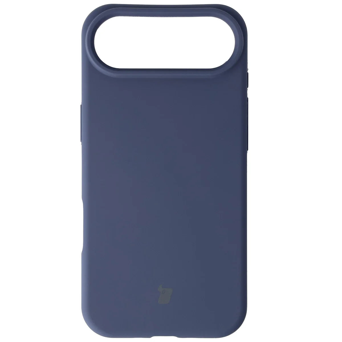 Silikon Handyhülle für iPhone Air, Bizon Soft Case, Dunkelblau