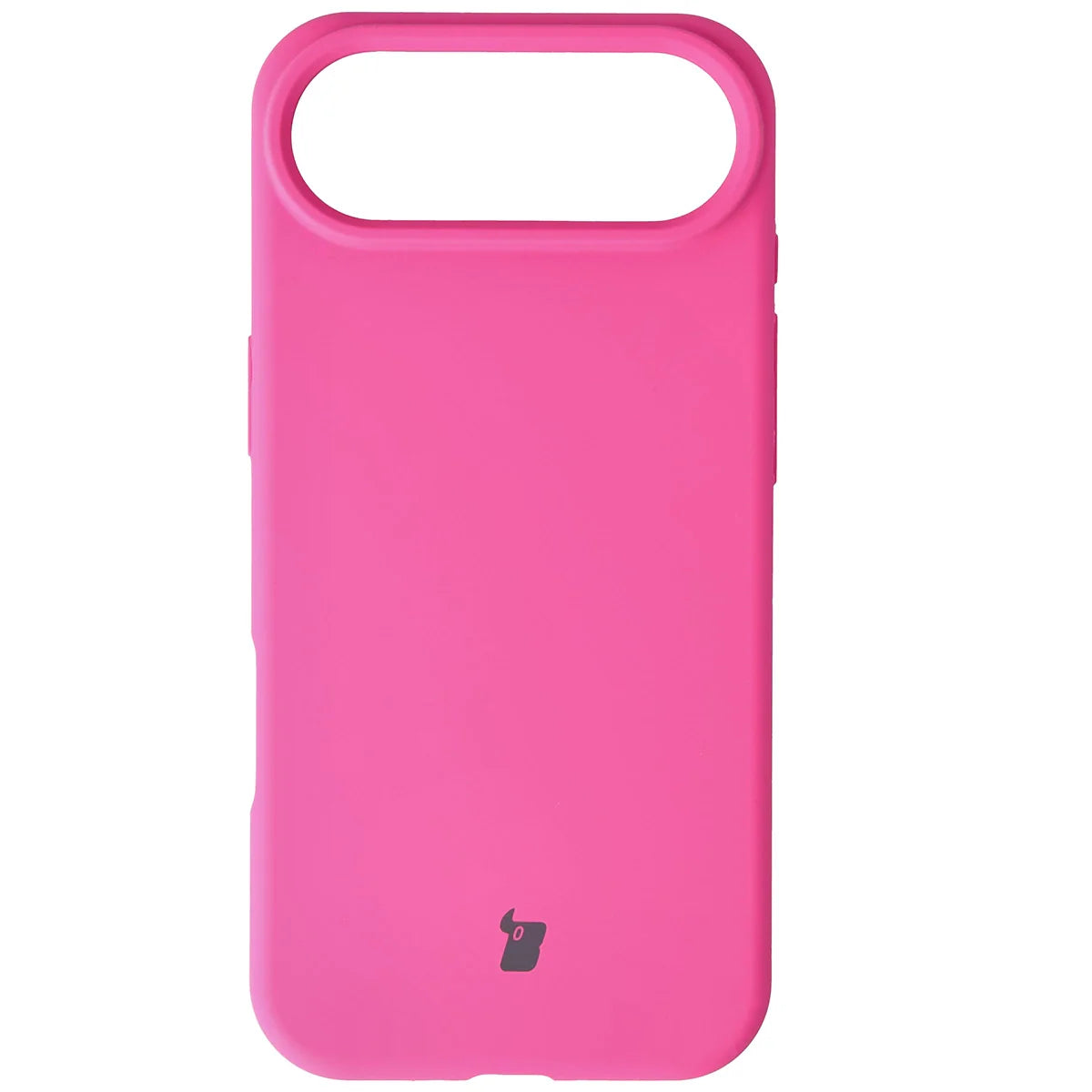 Silikon Handyhülle für iPhone Air, Bizon Soft Case, Dunkelpink