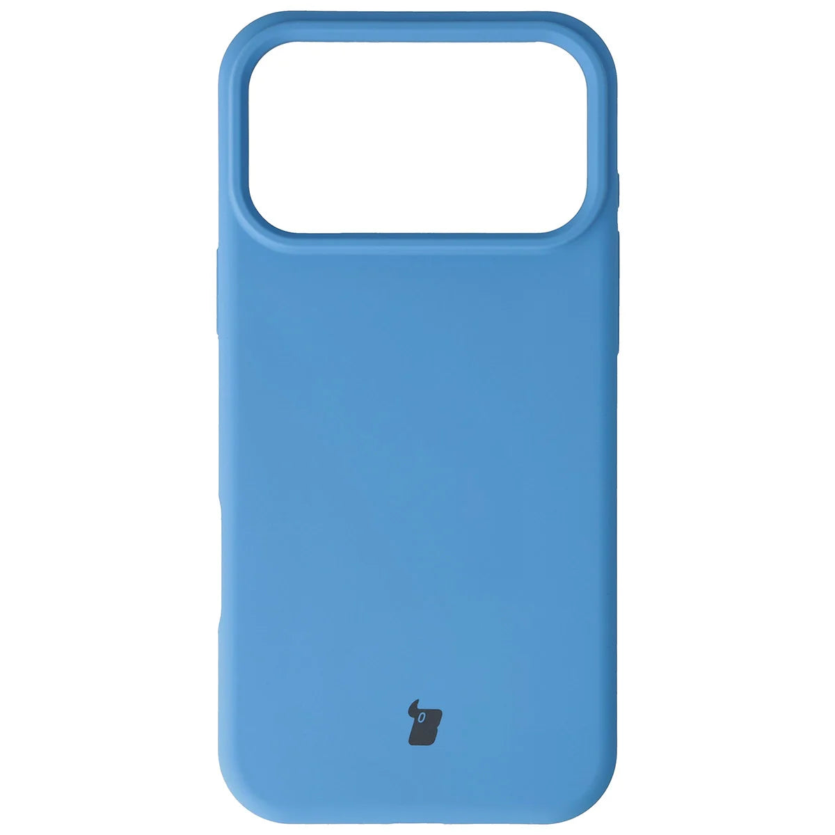 Silikon Handyhülle für iPhone 18 Pro Max / 17 Pro Max, Bizon Soft Case, Blau