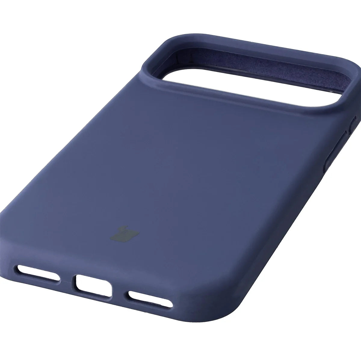 Silikon Handyhülle für iPhone 18 Pro Max / 17 Pro Max, Bizon Soft Case, Dunkelblau