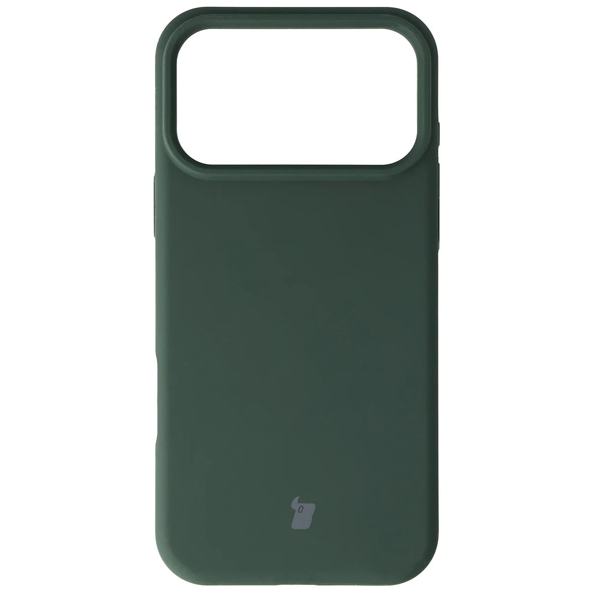 Silikon Handyhülle für iPhone 18 Pro Max / 17 Pro Max, Bizon Soft Case, Dunkelgrün