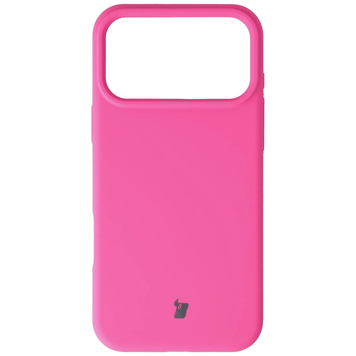 Silikon Handyhülle für iPhone 18 Pro Max / 17 Pro Max, Bizon Soft Case, Dunkelpink