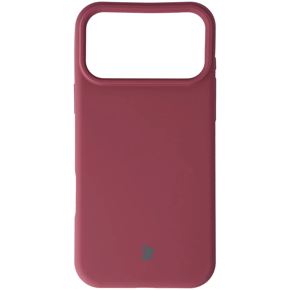 Silikon Handyhülle für iPhone 18 Pro Max / 17 Pro Max, Bizon Soft Case, Pflaumenfarbe