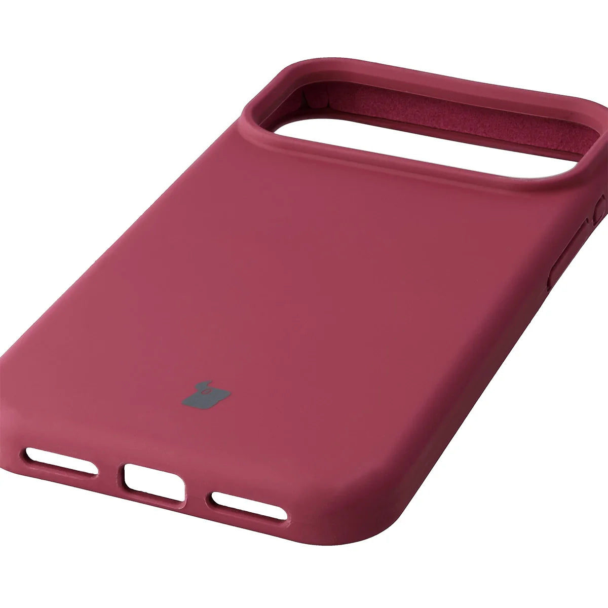 Silikon Handyhülle für iPhone 18 Pro Max / 17 Pro Max, Bizon Soft Case, Pflaumenfarbe