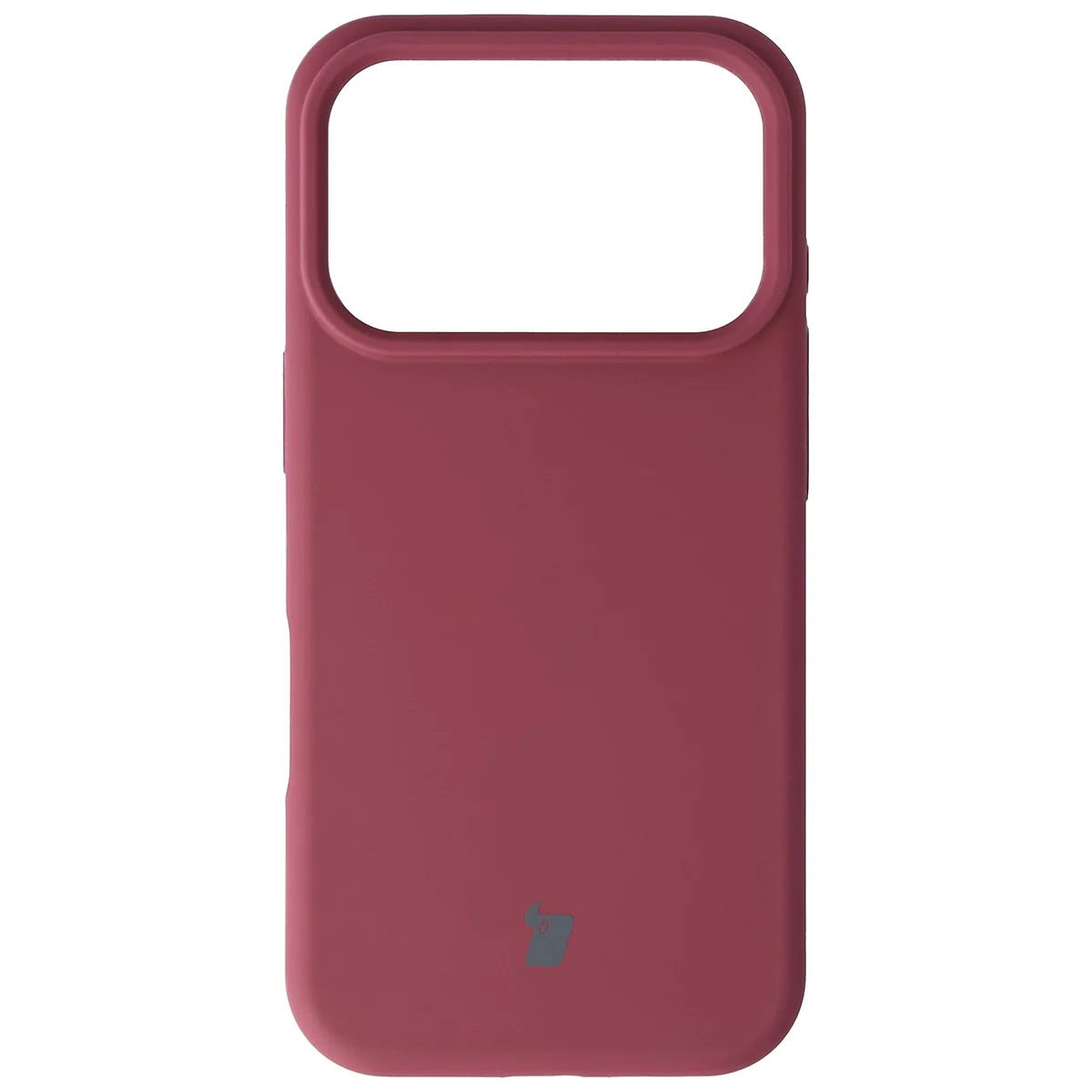 Silikon Handyhülle für iPhone 18 Pro / 17 Pro, Bizon Soft Case, Pflaumenfarbe