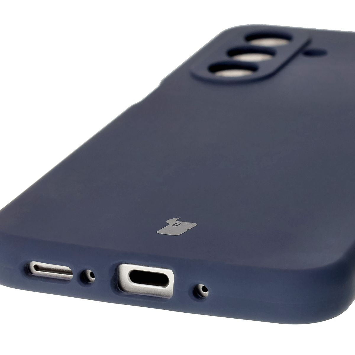 Silikon Handyhülle für Galaxy A17 5G / A18 4G/5G / A26 5G, Bizon Soft Case, Dunkelblau