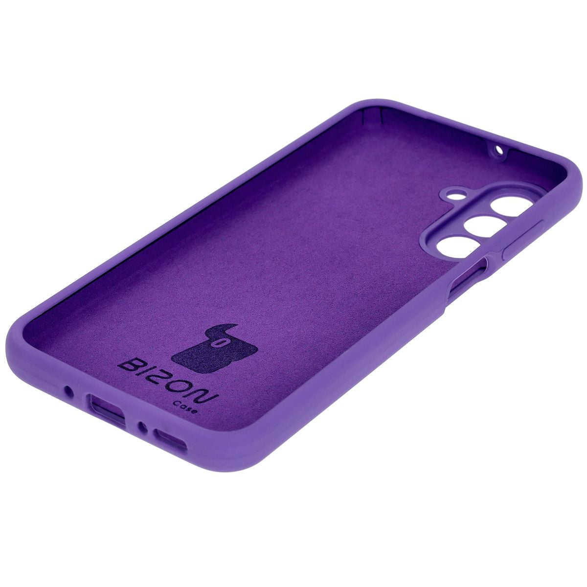 Silikon Handyhülle für Galaxy A17 5G / A18 4G/5G / A26 5G, Bizon Soft Case, Violett