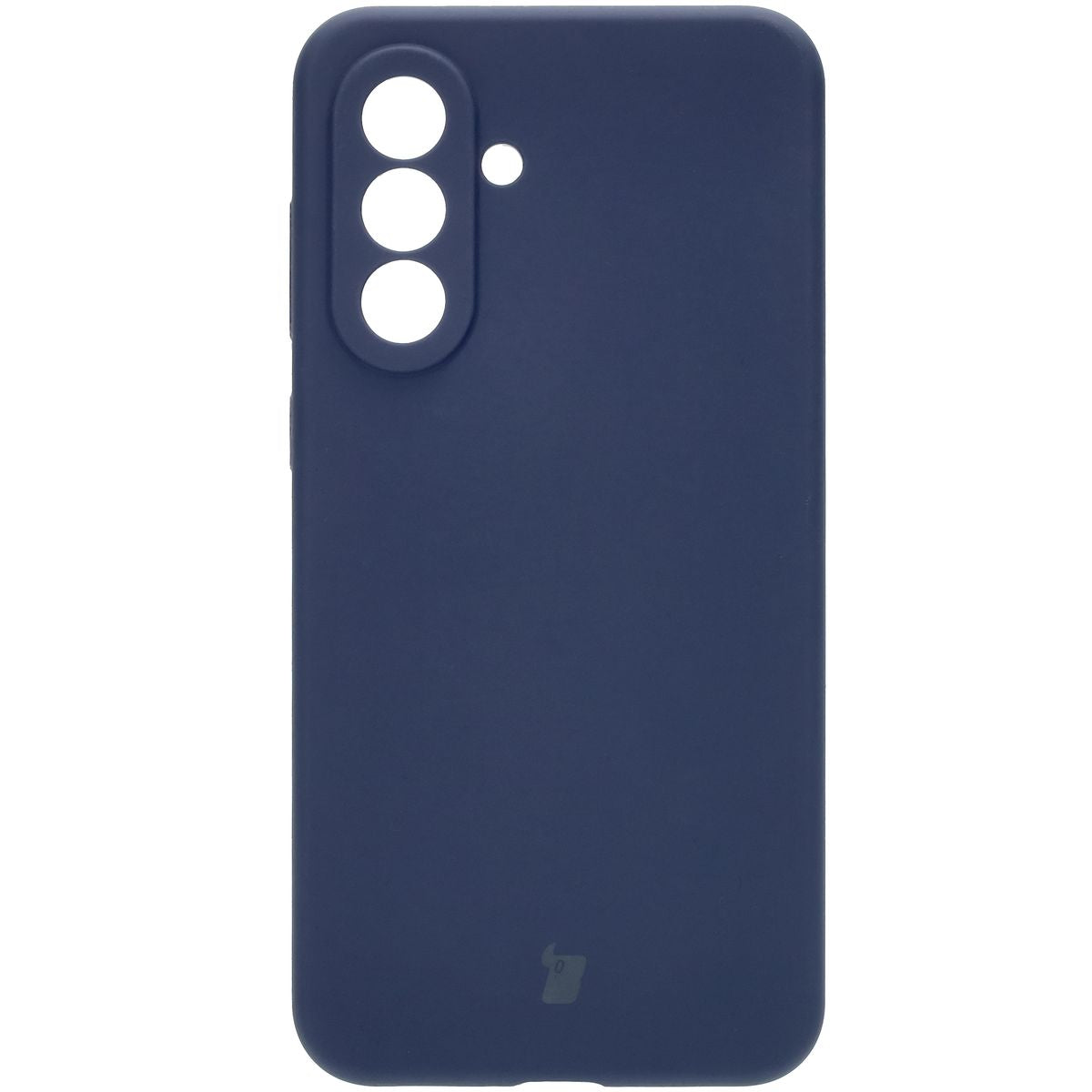 Silikon Handyhülle für Galaxy A56 5G, Bizon Soft Case, Dunkelblau
