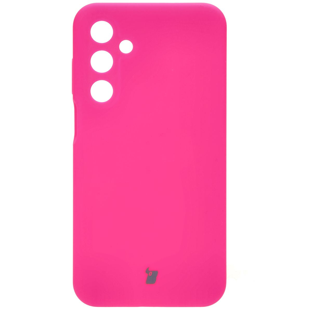 Silikon Handyhülle für Galaxy M35 5G, Bizon Soft Case, Neon-Pink
