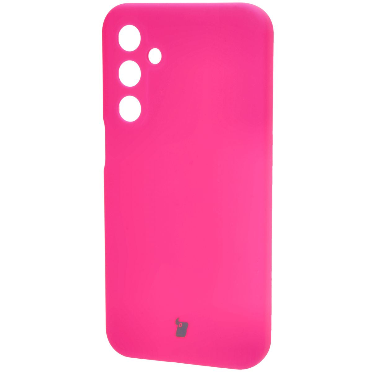 Silikon Handyhülle für Galaxy M35 5G, Bizon Soft Case, Neon-Pink