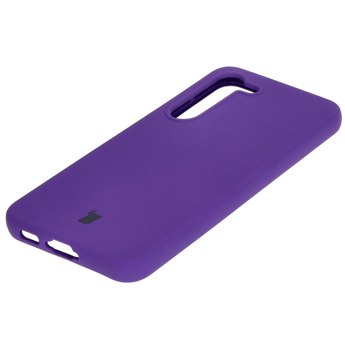 Silikon Handyhülle für Galaxy S23, Bizon Soft Case, Violett