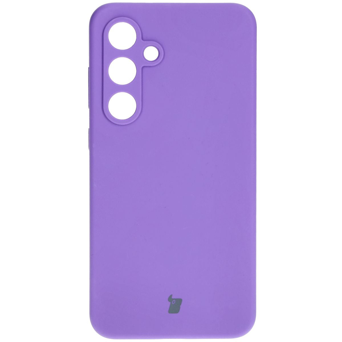 Silikon Handyhülle für Galaxy S24 FE, Bizon Soft Case, Violett